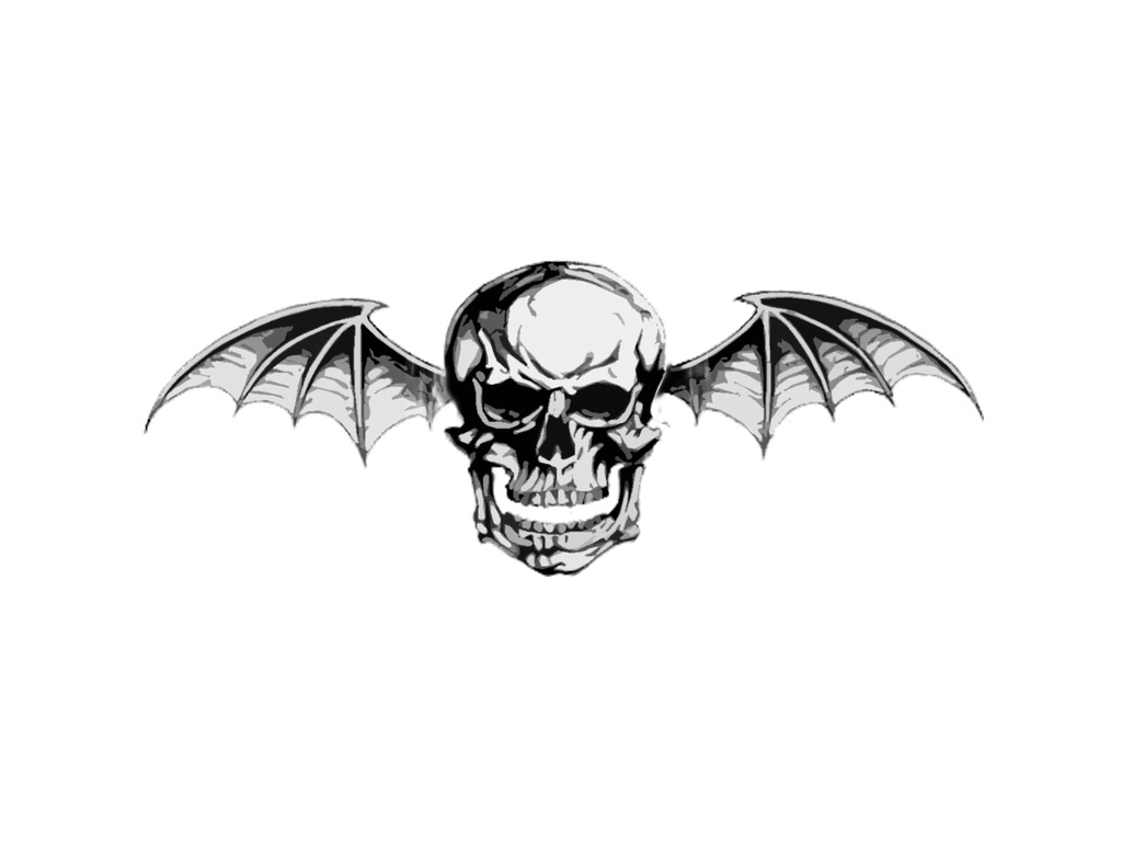 Amazon.com: Avenged Sevenfold Men's A7X Deathbat Crest Logo Official  T-Shirt Small Black : Clothing, Shoes & Jewelry